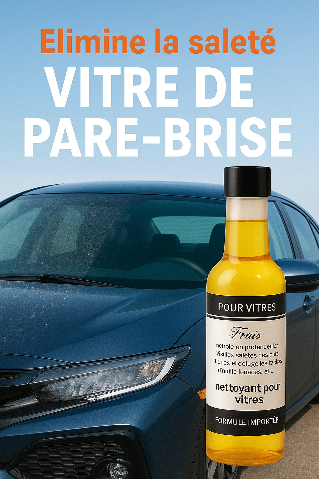 Glass Clear – Nettoyant Pare-Brise - Vitre